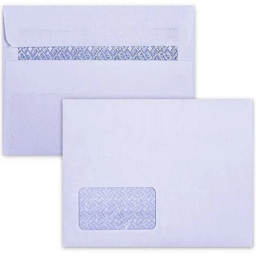 C6 White Window Envelope (Pack of 25)