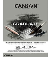Load image into Gallery viewer, Canson Graduate - Mixed Media Sketchpad
