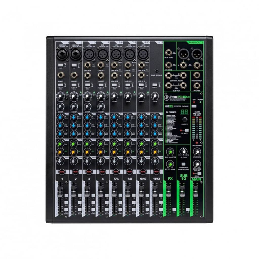 Mackie ProFX12 V3 12-Channel Professional Mixer with FX