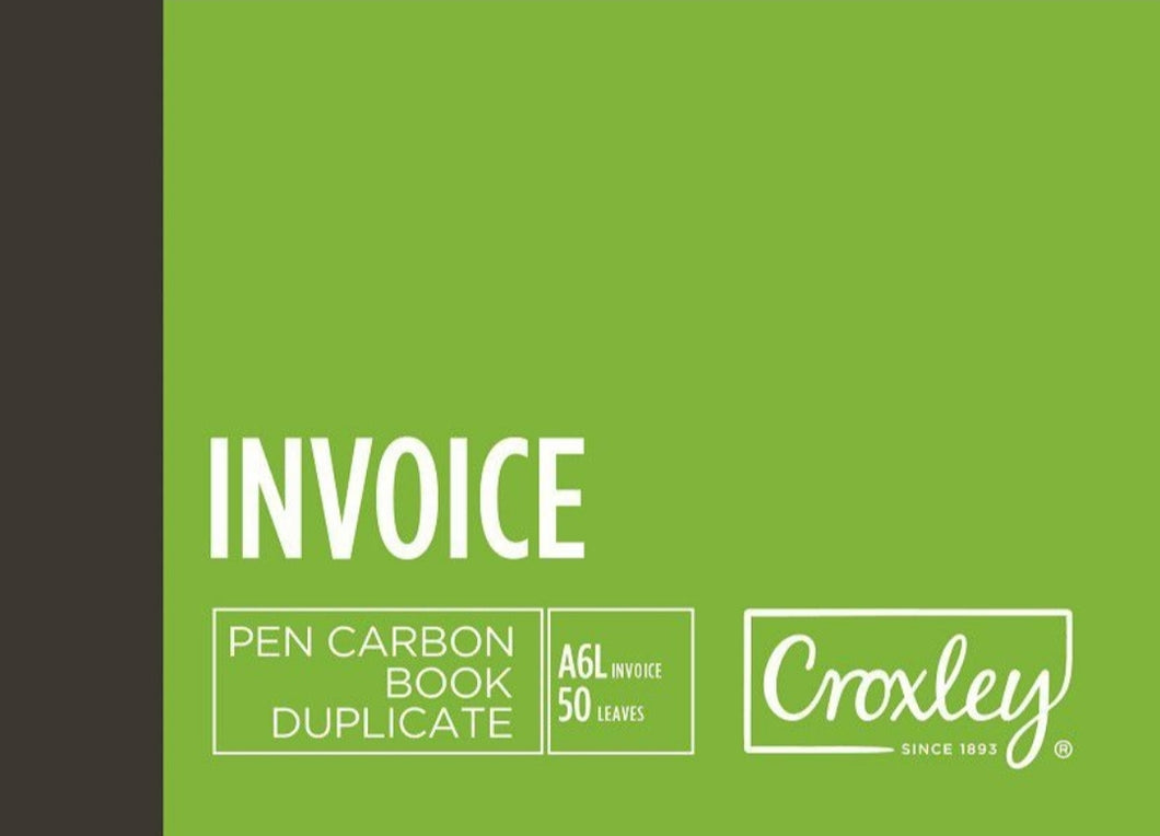 Croxley JD16BO Invoice Pen Carbon Book Duplicate