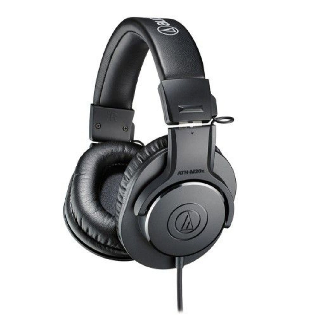 Audio-Technica Professional Monitor Wired Headphones Black ATH-M20x