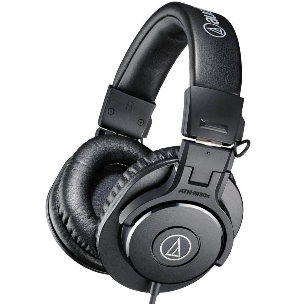 Audio-Technica Professional Monitor Wired Headphones Black ATH-M30x