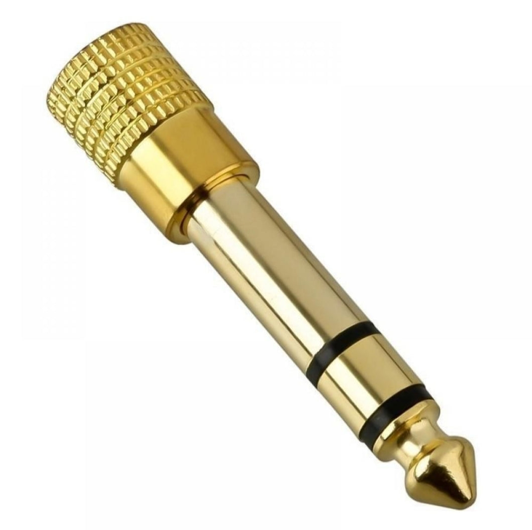 3.5MM Female to 6.5MM Stereo Male Jack