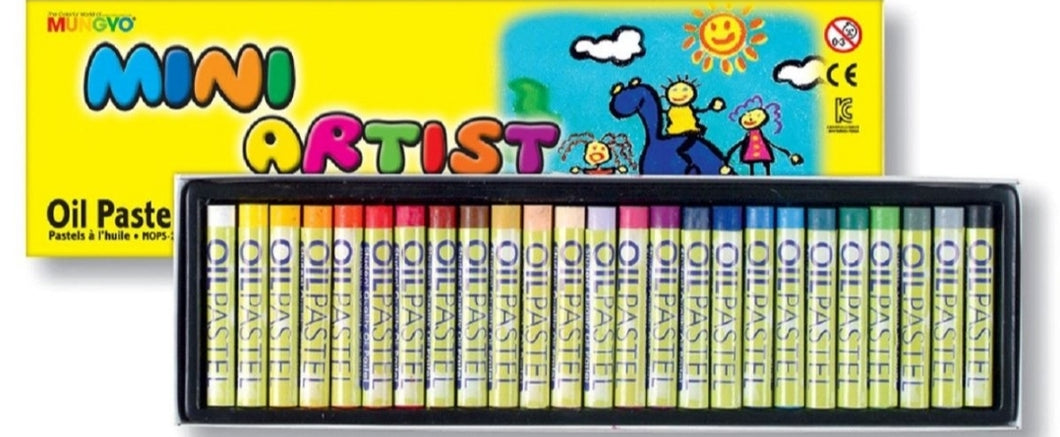 MUNGYO Oil Pastel 25's