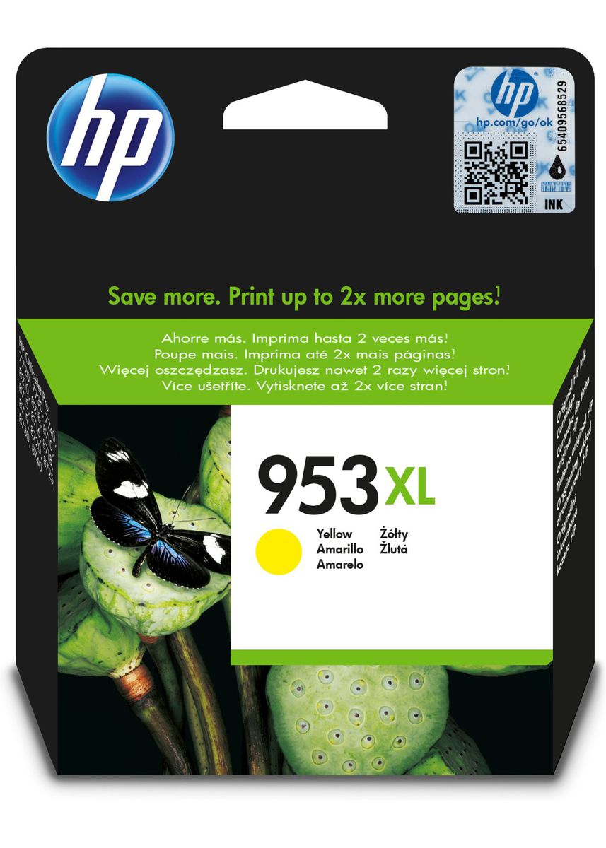 HP 953XL High Yield Yellow Original Ink Cartridge