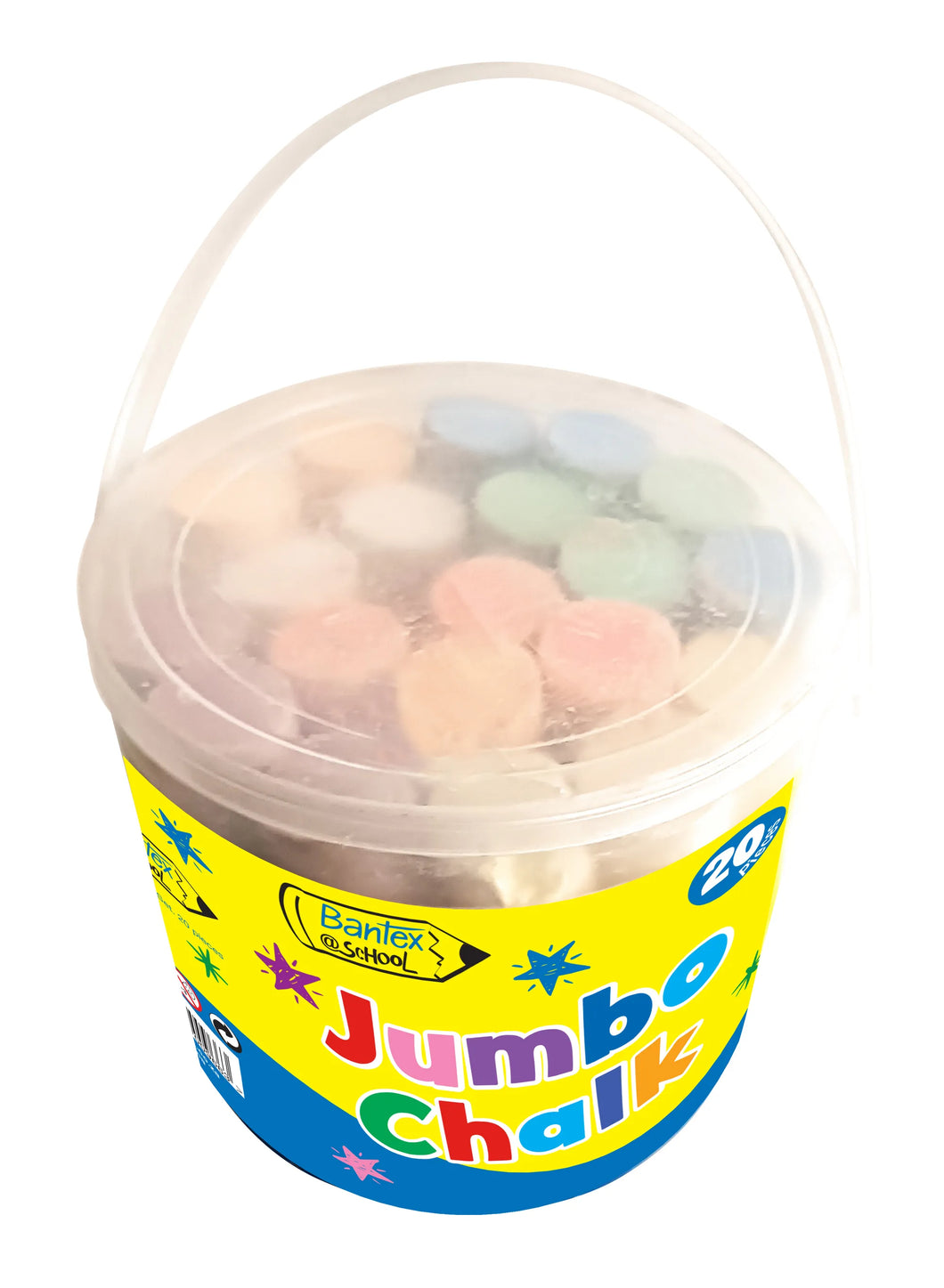 Jumbo Chalk Assorted 20