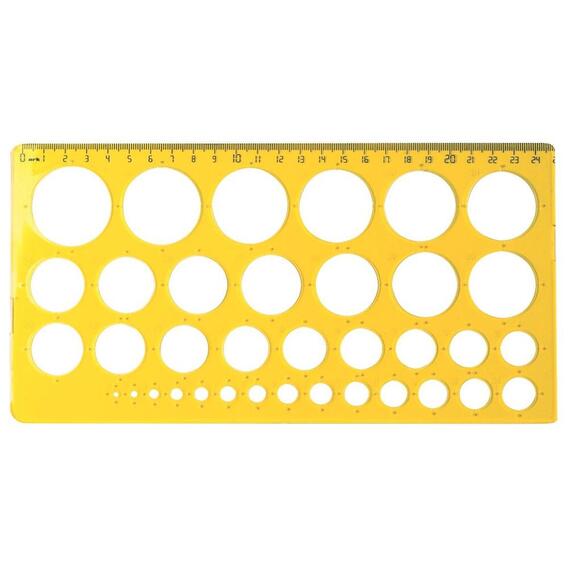 INTERSTAT Circle Template 36 Hole