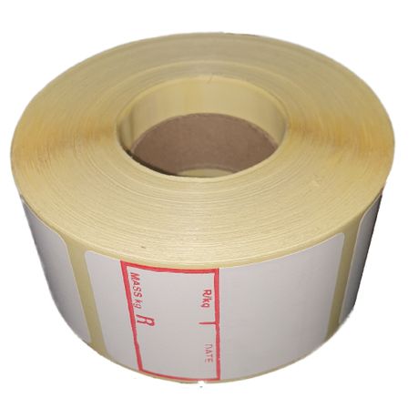 Butcher Scale 40x62mm 750m label