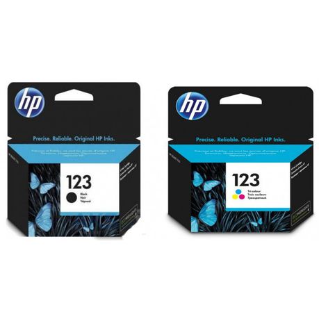 HP 123 BLACK & COLOUR