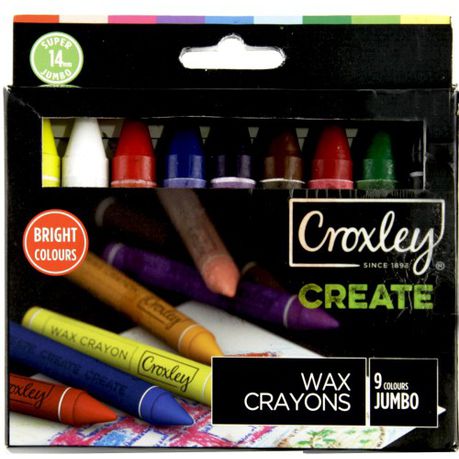 JUMBO WAX CRAYONS CROXLEY (9)
