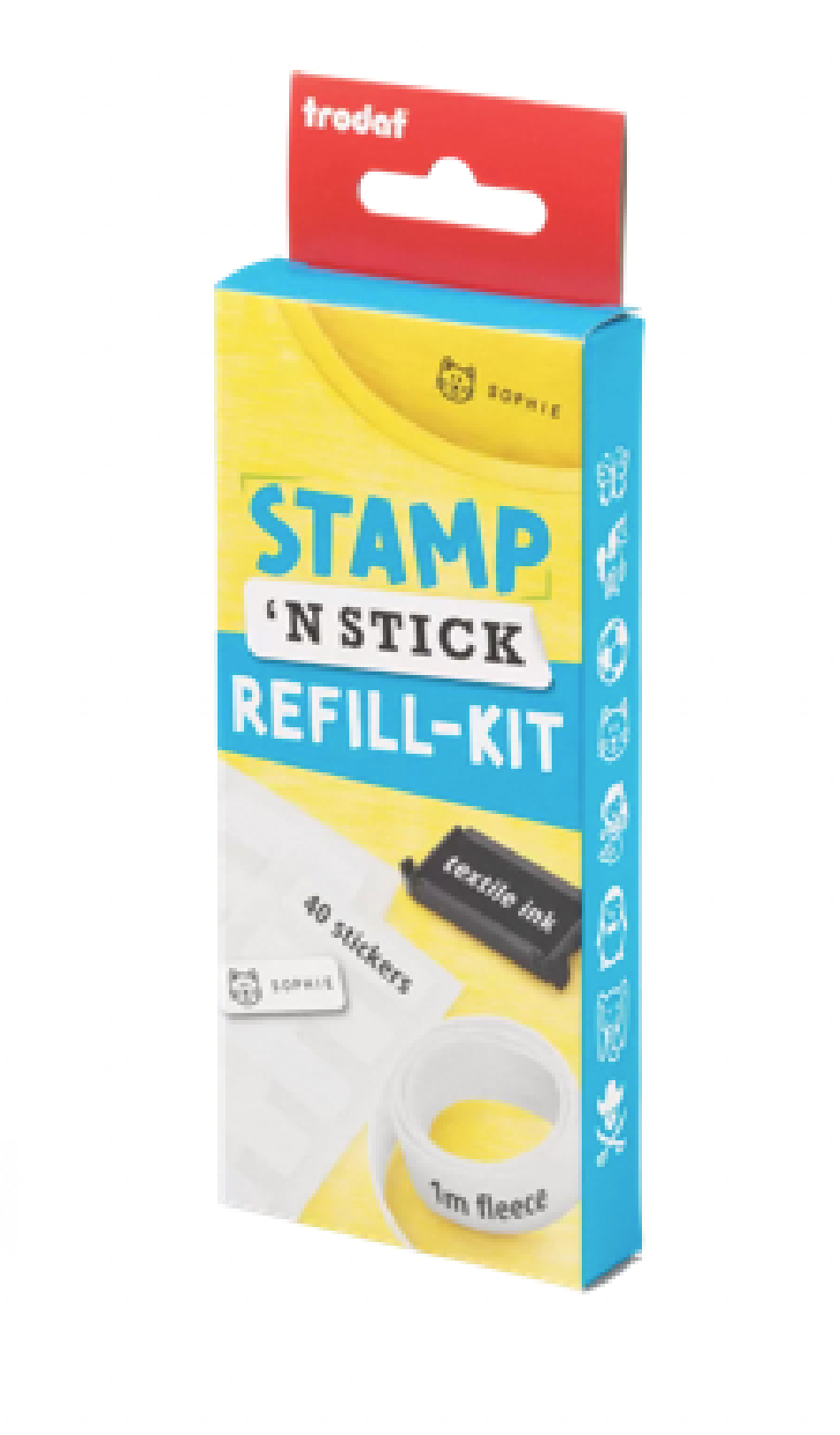 STAMP AND STICK  TRODAT STAMP