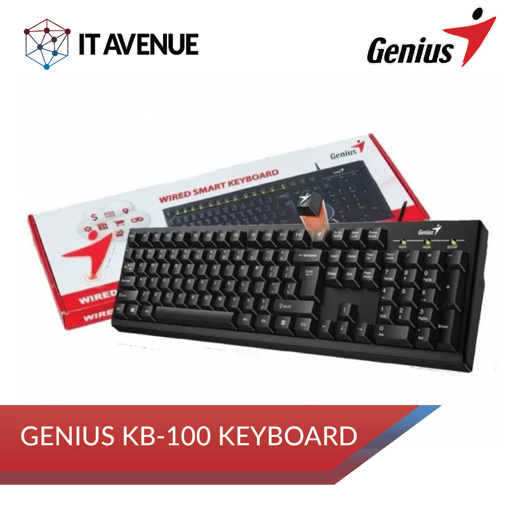 KEYBOARD USB SMART KB-100 GENIUS