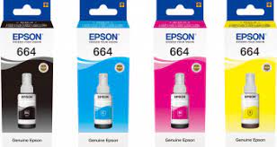 EPSON T664 INK BOTTLES
