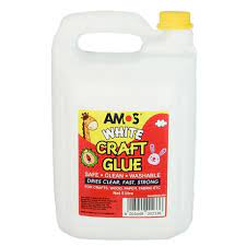 GLUE AMOS WHITE CRAFT 5L