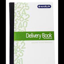 MARLIN A5 DELIVERY BOOK DUPLICATE