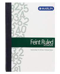 MARLIN A5 FEINT DUPLICATE BOOK
