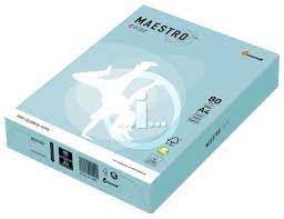 A4 80gm Pastel Blue Maestro  (500) Paper