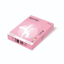 A4 80GM PASTEL PINK MAESTRO (500) PAPER