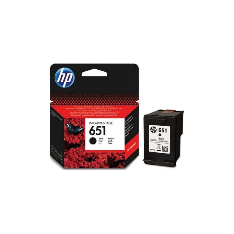 Hp 651 black ink cartridge