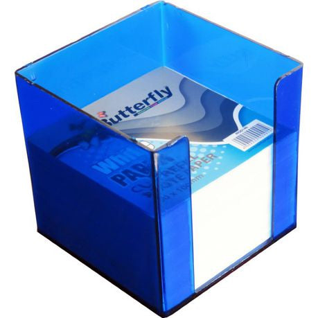 Desk cube holder + paper white betterfly