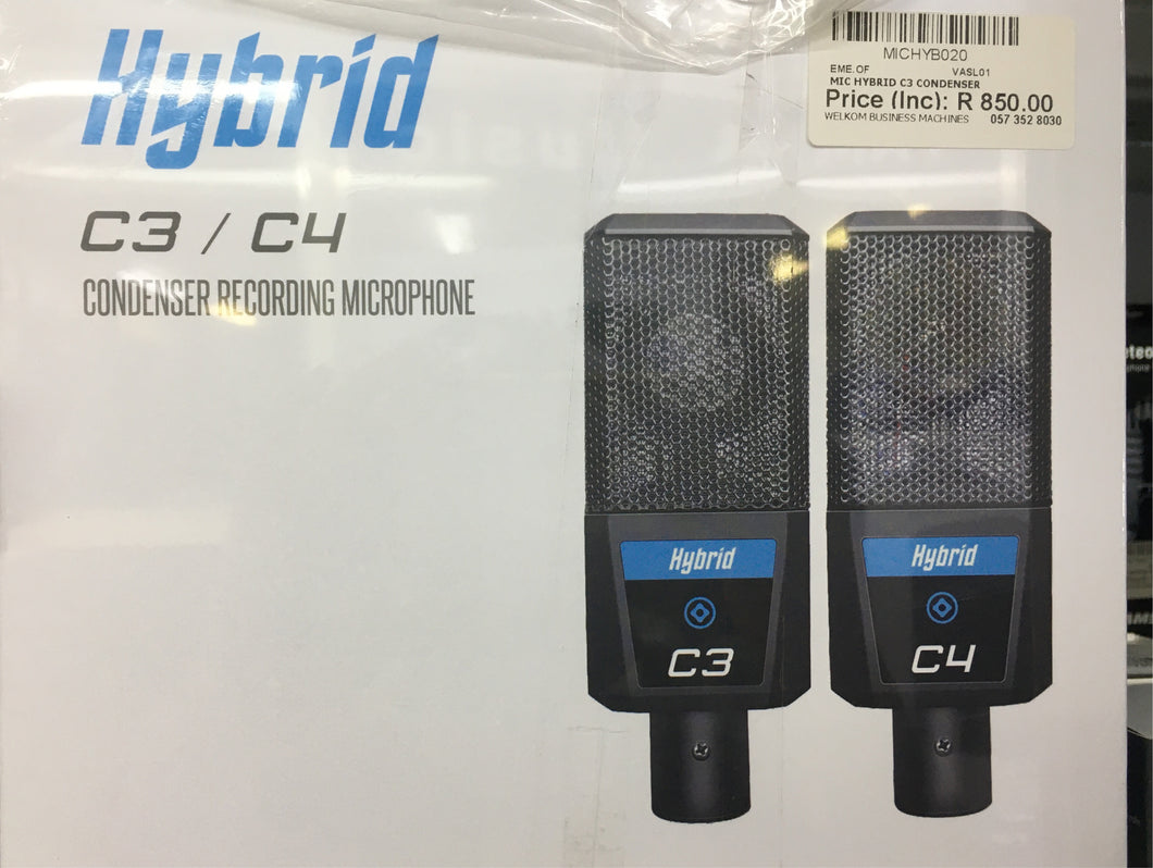 Hybrid Microphone C3 Condenser