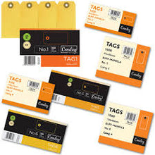 Load image into Gallery viewer, Croxley tags Buff-Manilla per box
