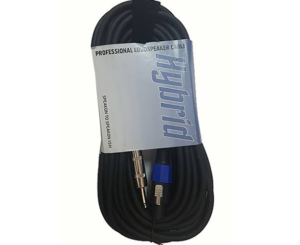hybrid speakon-Jack 15m speaker cable