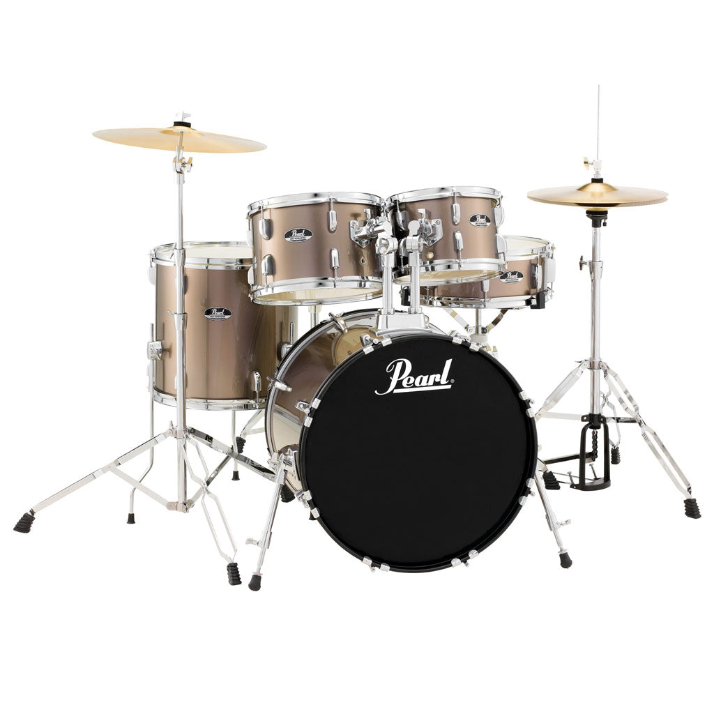 Pearl Drum set 5pc Roadshow bronze
