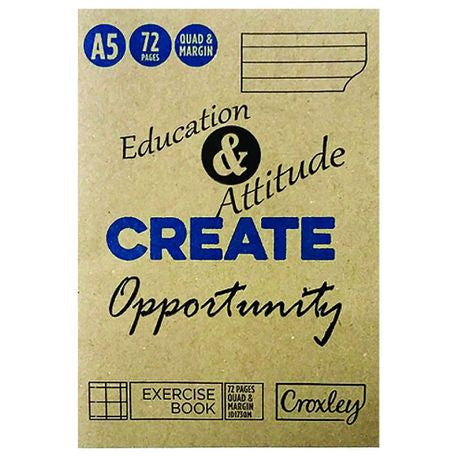 Croxley A5 Exercise book 72pg JD173QM