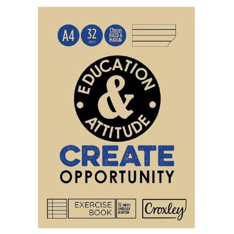 Croxley A4 exercise book 32pg JD267-C17