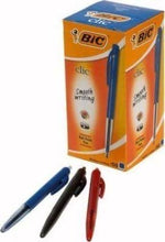 Load image into Gallery viewer, Bic click medium pens box (60)
