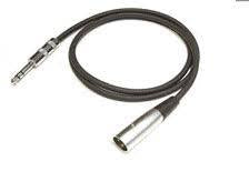 Hybrid XLR(m) - jack stereo 1.8m speaker cable