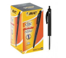 Load image into Gallery viewer, Bic click medium pens box (60)
