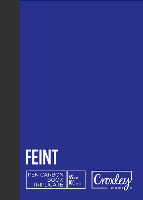 Croxley Feint Triplicate JD222