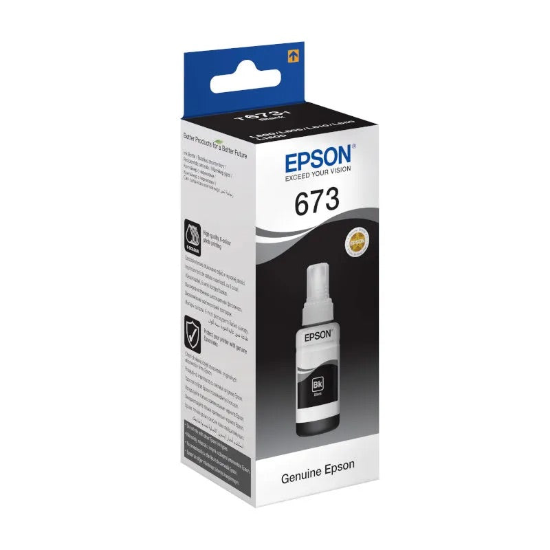 Epson 673 ink bottles
