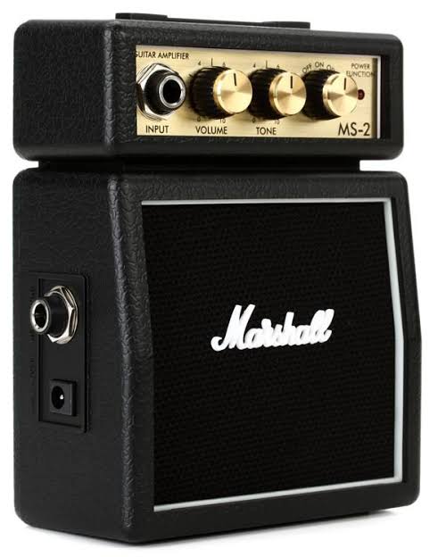 Marshall micro guitar amp black