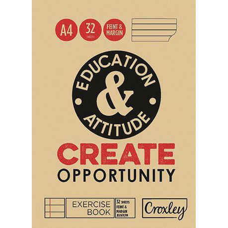 Croxley A4 exercise book 32pg JD267-CFM
