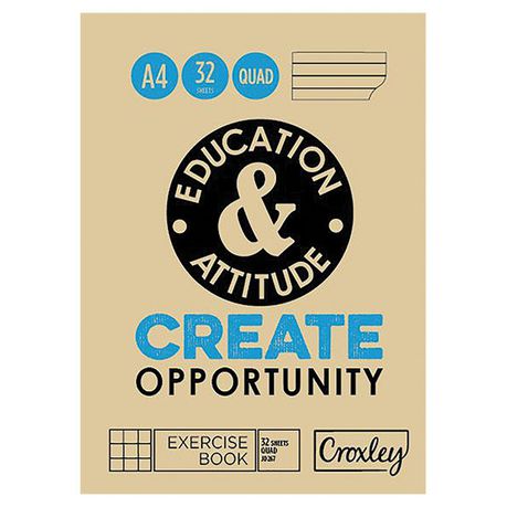 Croxley A4 exercise book 32pg JD267-CQM