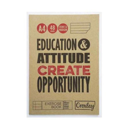 Croxley A4 exercise book 32pg JD269