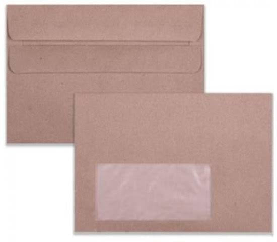 Envelopes C6 manilla window (114x162)