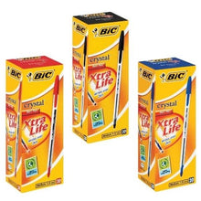 Load image into Gallery viewer, Bic Crystal medium pens box(60)

