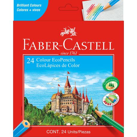 Faber-Castell Colouring Pencils Set of 24