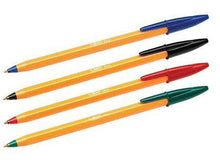 Load image into Gallery viewer, Bic orange fine pens loose
