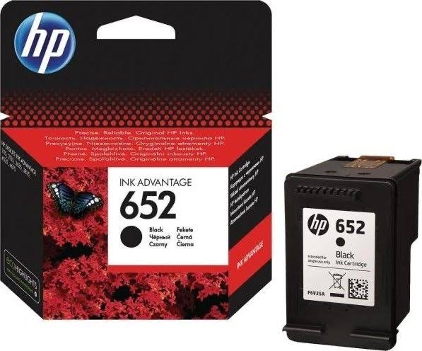 Hp 652 black ink cartridge