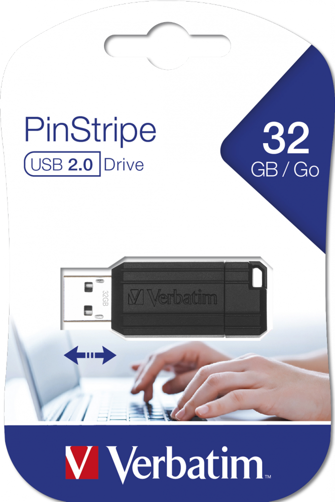 Memory stick verbatim pin stripe