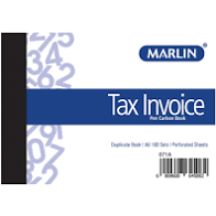 MARLIN A6 TAX INVOICE DUPLICATE BOOK