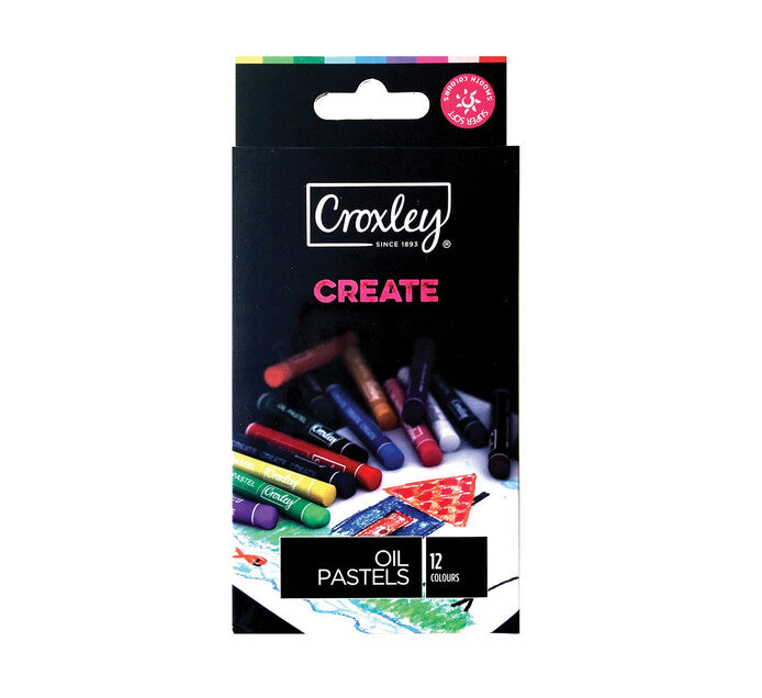 CROXLEY OIL PASTELS (12)